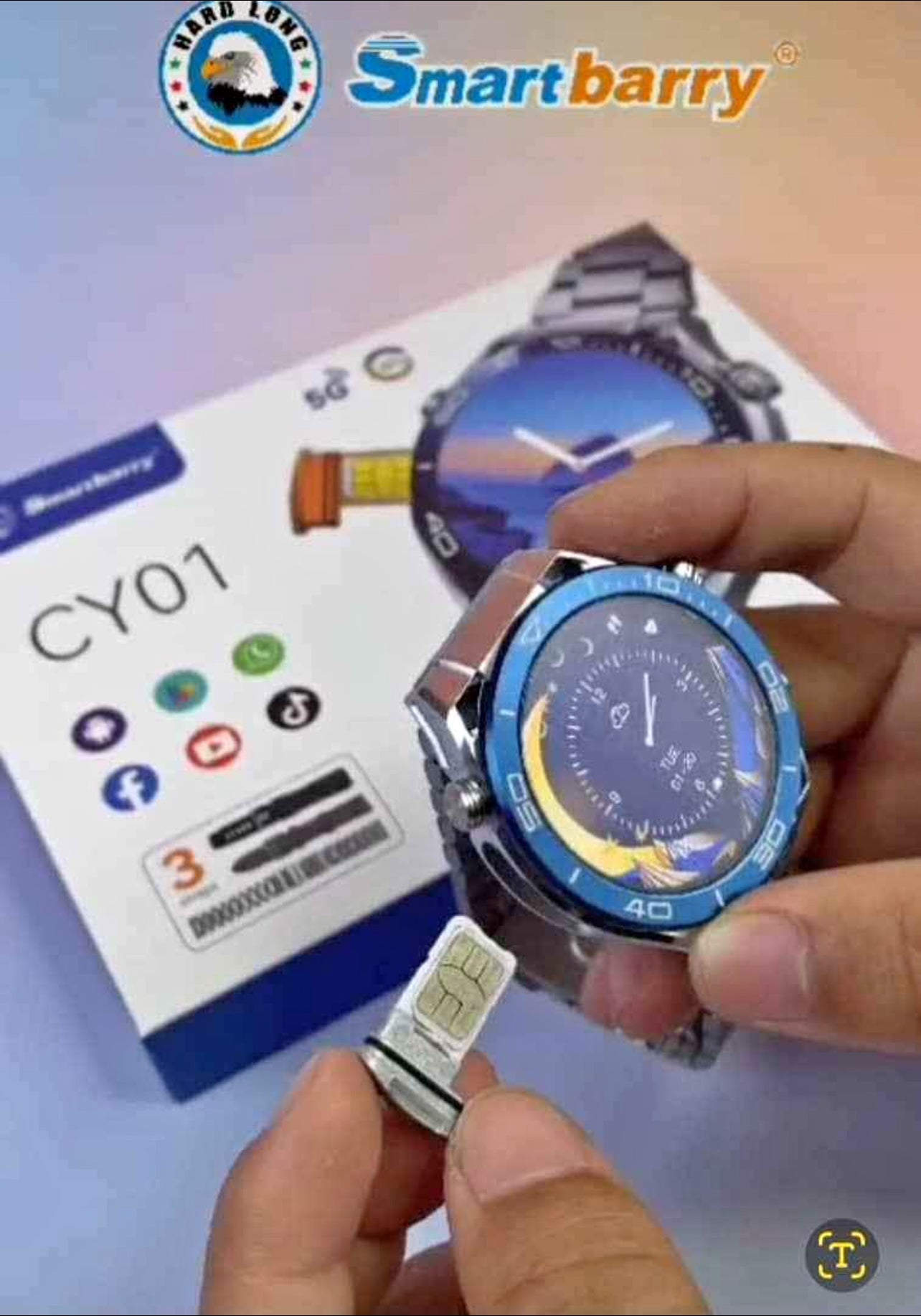 Montre avec puce cy-01