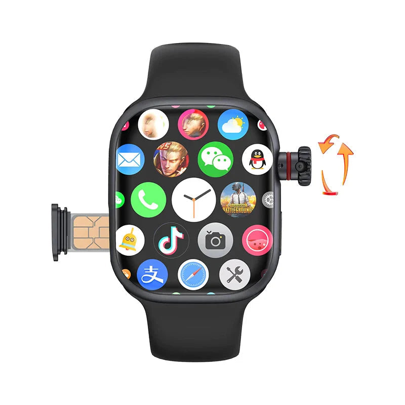 Watch ST12 Puce Série 9 Montre intelligente