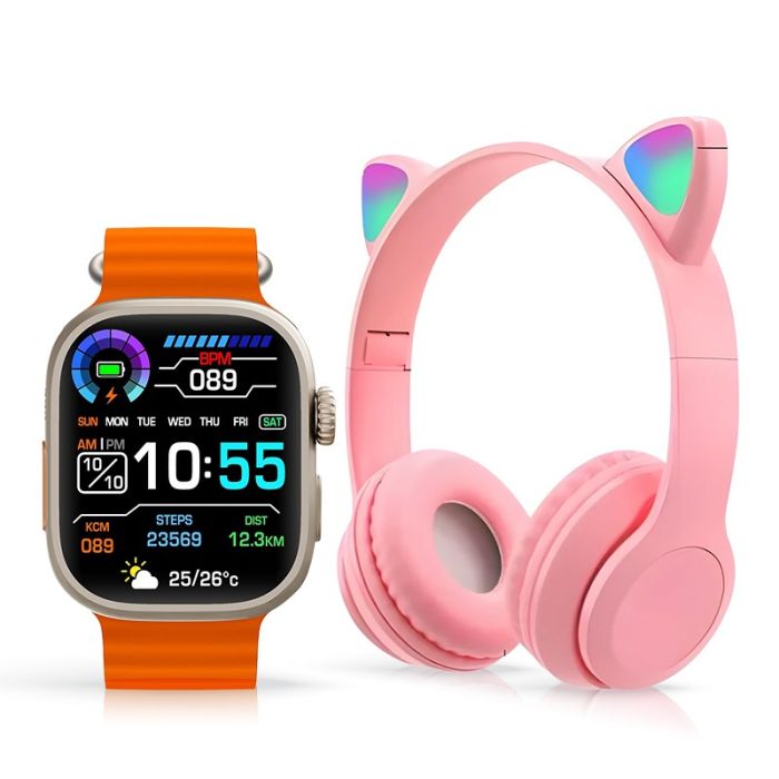 MONTRE CONNECTÉE TK702 AVEC CASQUE INTEGRE