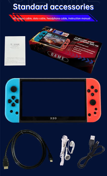 CONSOLE DE JEUX X80