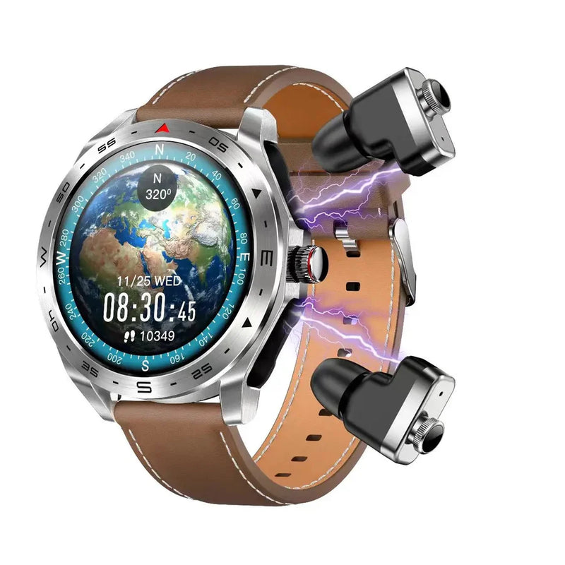 Montre avec écouteurs