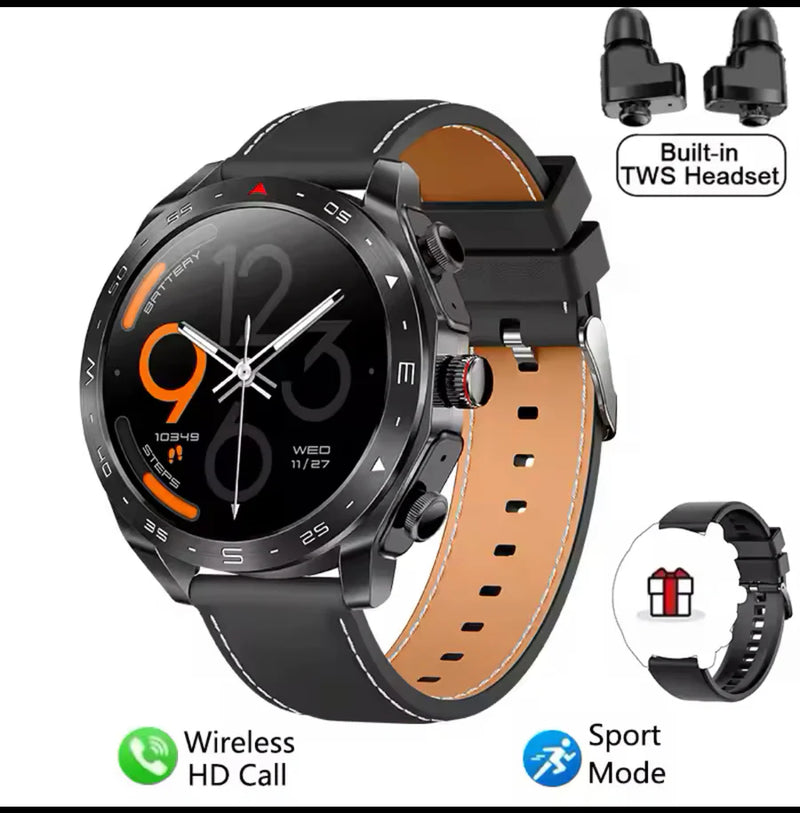 Montre avec écouteurs