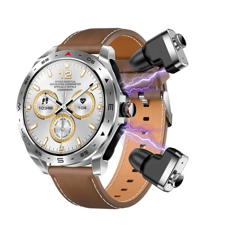 Montre avec écouteurs
