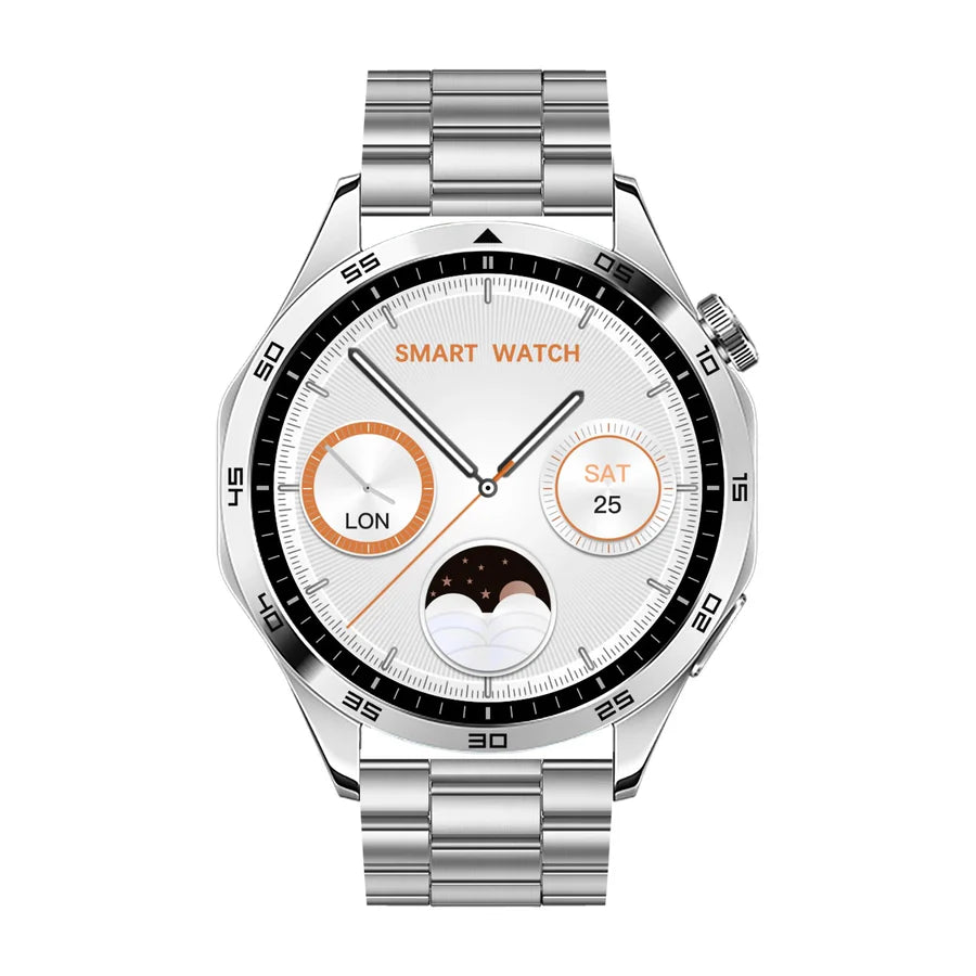 MONTRE CONNECTE GT4 AVEC 3 BRACELET