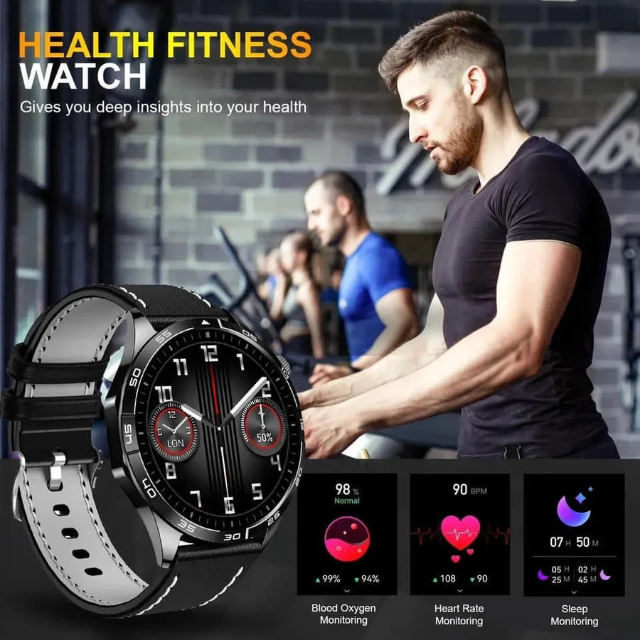 MONTRE CONNECTE GT4 AVEC 3 BRACELET