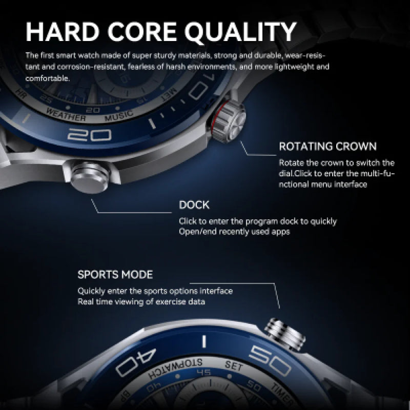 HOMMTEL HM5 ULTIMATE AVEC 3 BRACELETS